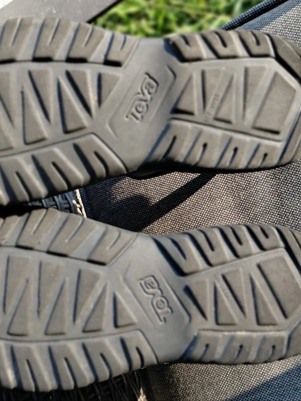 Teva Black Sport Sandals Men’s 8 Women’s 10 Unisex Hook & Loop